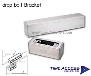 Bolt Lock bracket สำหรับติดตั้งกับประตูกระจกบานเปลือย